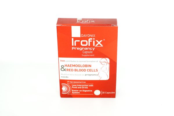 کپسول ایروفیکس پرگننسی دایونیکس فارما irofix pregnancy