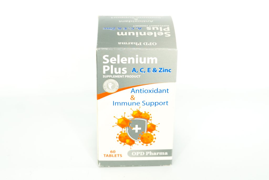 selenium plus pills قرص سلنیوم پلاس او پی دی فارما