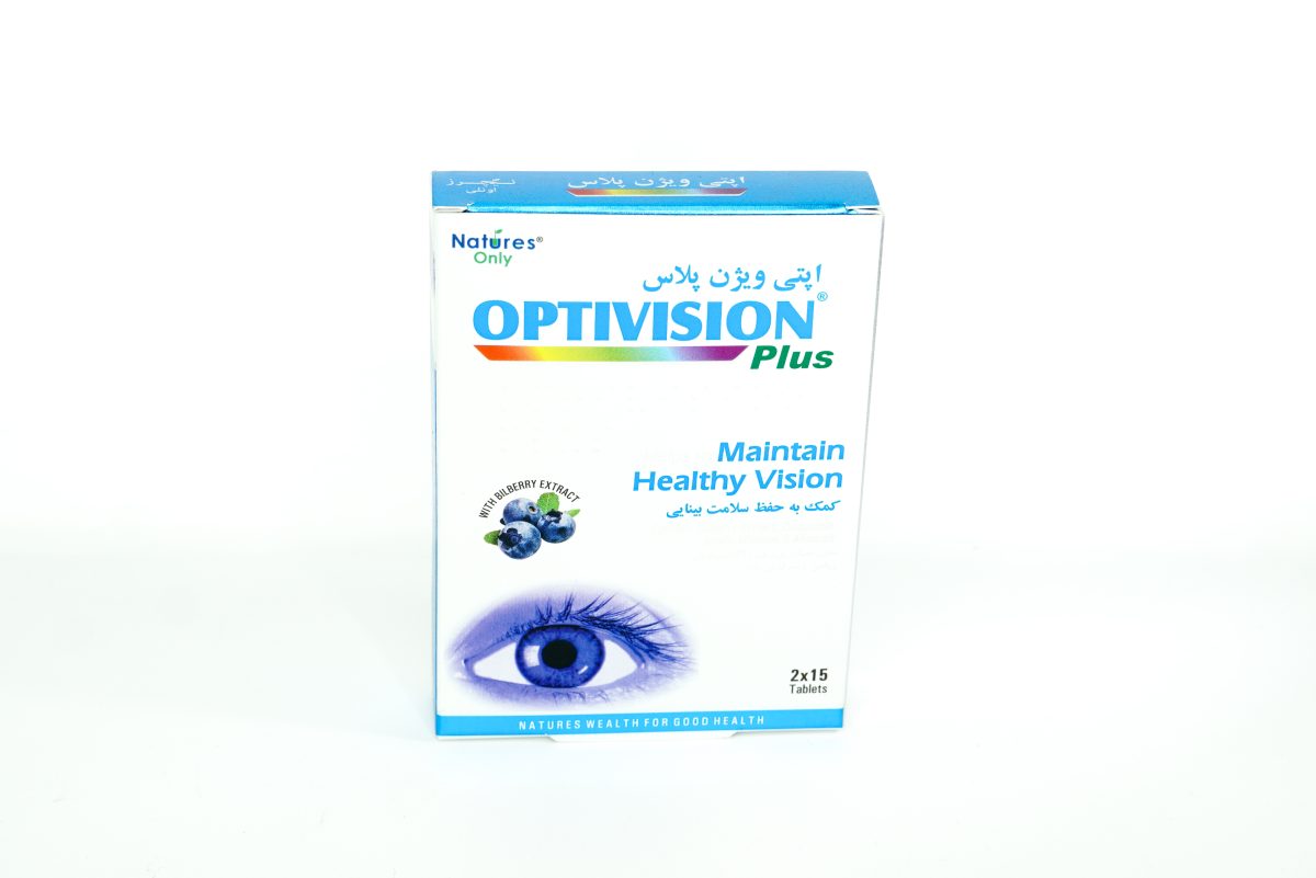 قرص اپتی ویژن پلاس نیچرز اونلی optivision plus pills