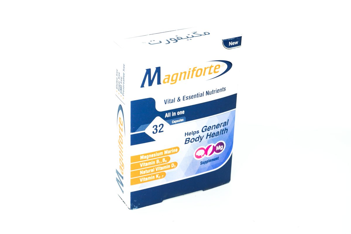 کپسول مگنیفورت آرین سلامت سینا 32 عددی magnifort capsule