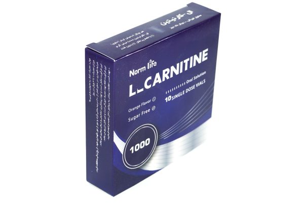 ویال ال کارنیتین 1000 میلی گرم