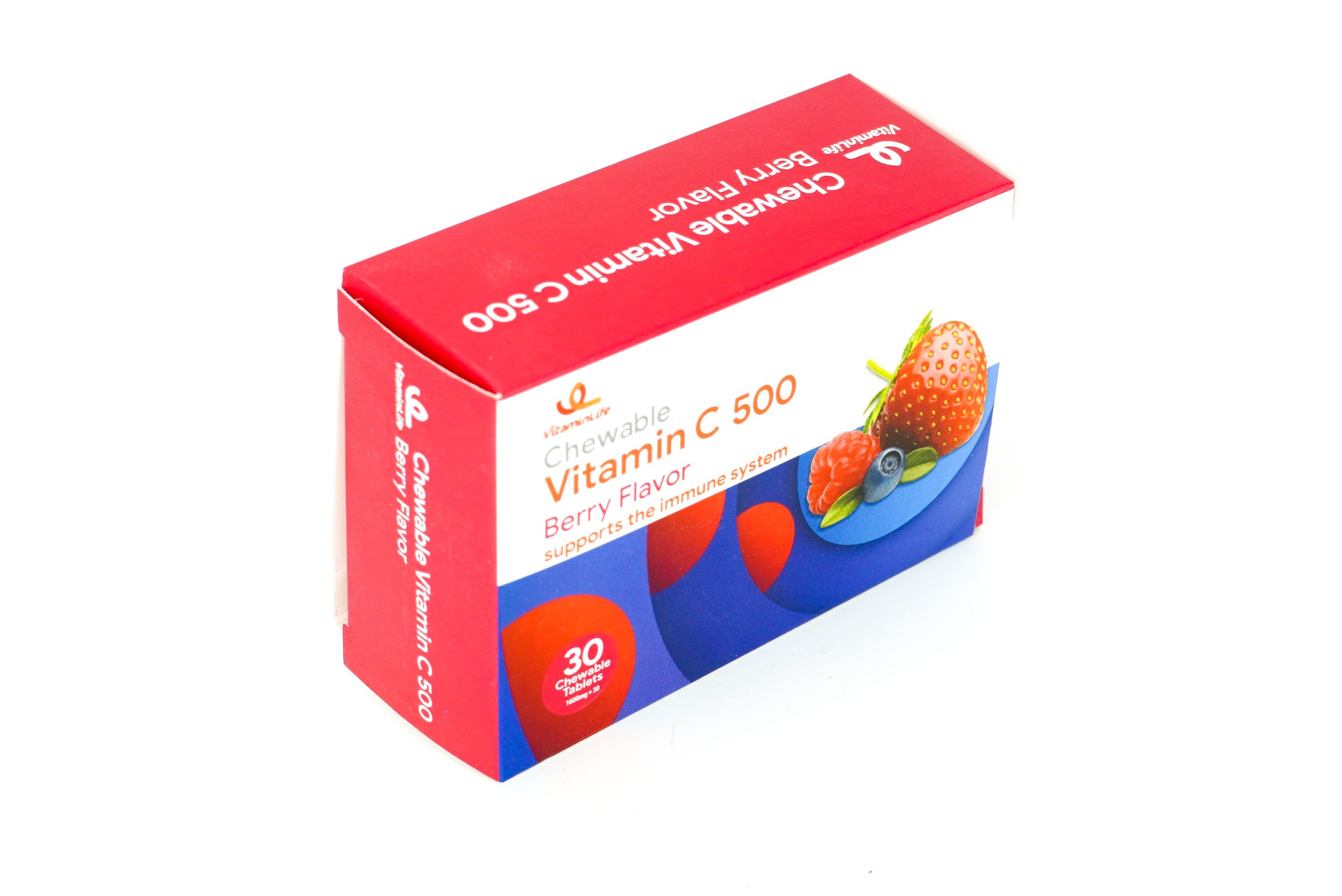 d132 قرص ویتامین ث 500 جویدنی ویتامین لایف