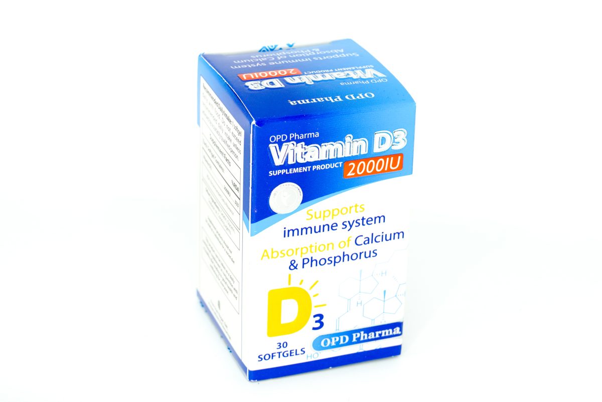 کپسول ویتامین د3 2000 30 عددی Vitamin D3 2000IU capsule