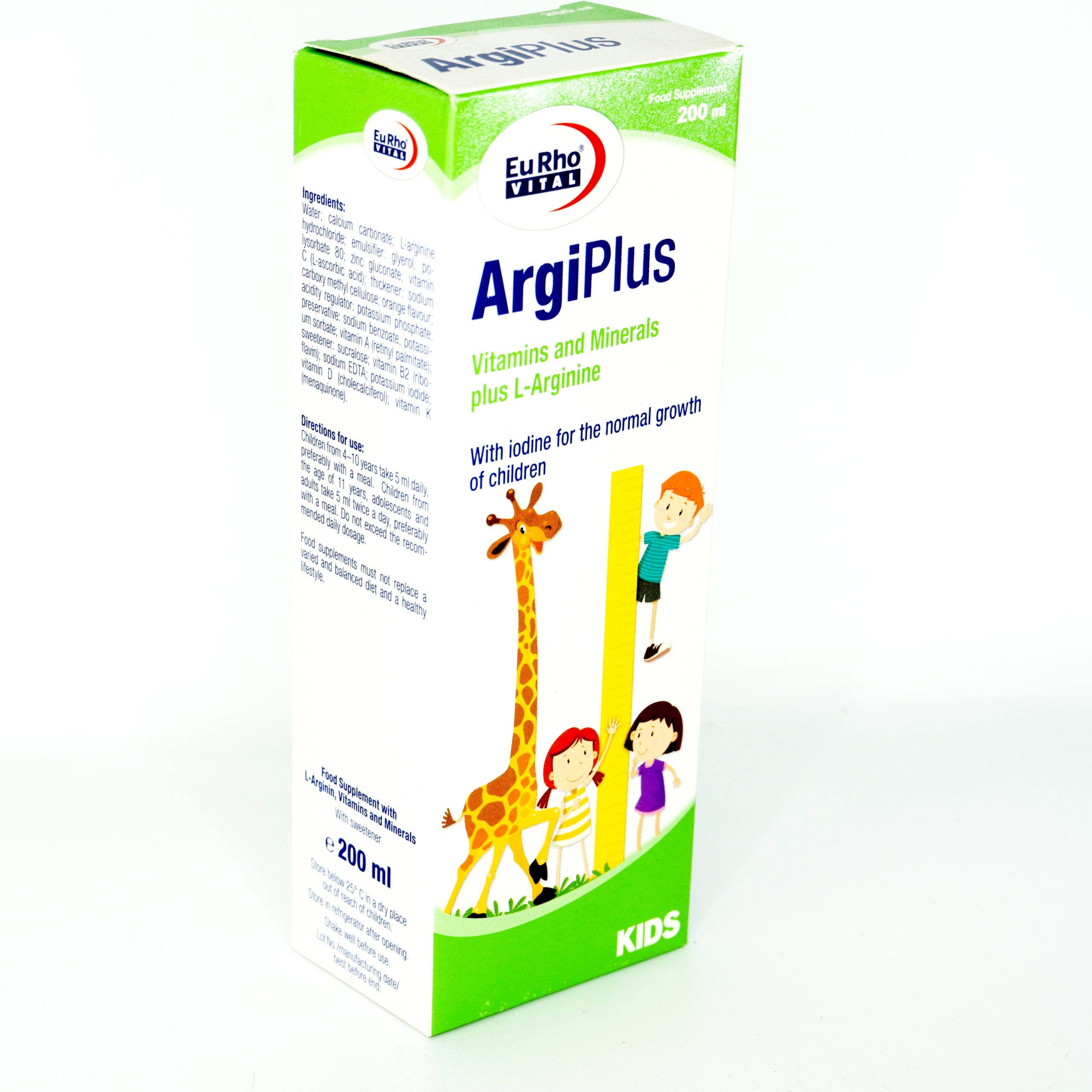 d170 شربت آرژی پلاس یوروویتال