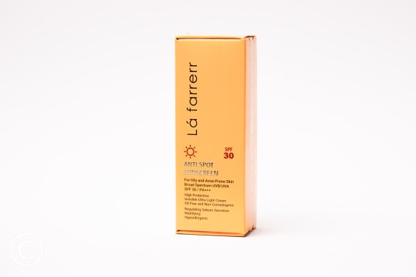 کرم ضد آفتاب ضد لک بی‌رنگ لافارر SPF 30