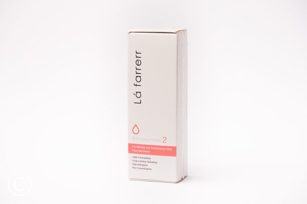 کرم آبرسان دست و صورت لافارر مناسب پوست های نرمال و مختلط حجم 75 میل