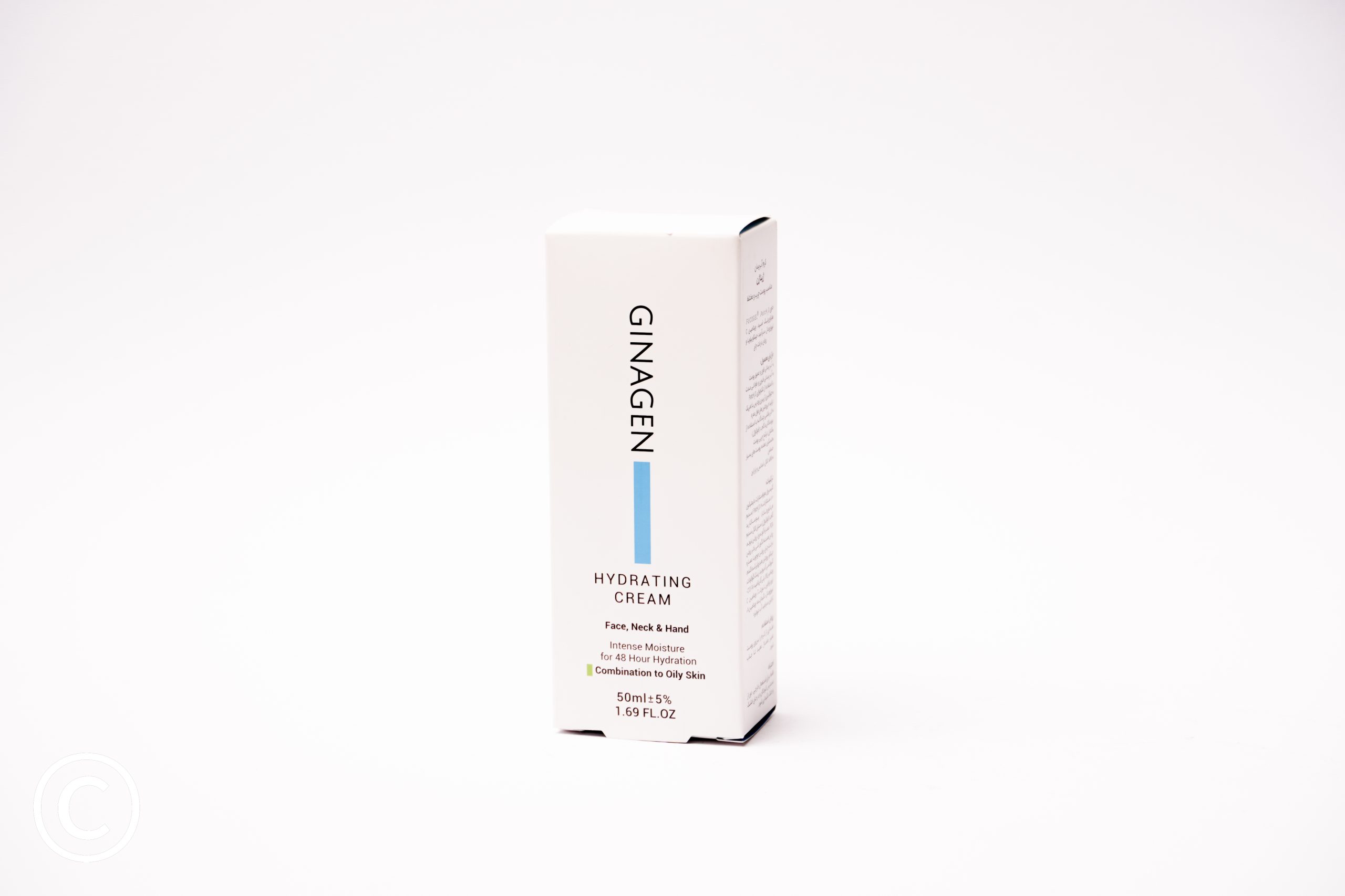 d(1)300 (188) کرم آبرسان ژیناژن مناسب پوست چرب و مختلط حجم 50 میل