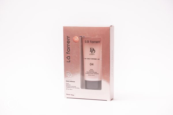 دی دی کرم لافارر مناسب انواع پوست دارای SPF30 رنگ بژ طبیعی