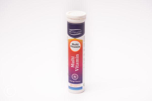 قرص جوشان مولتی ویتامین های هلث 20 عددی