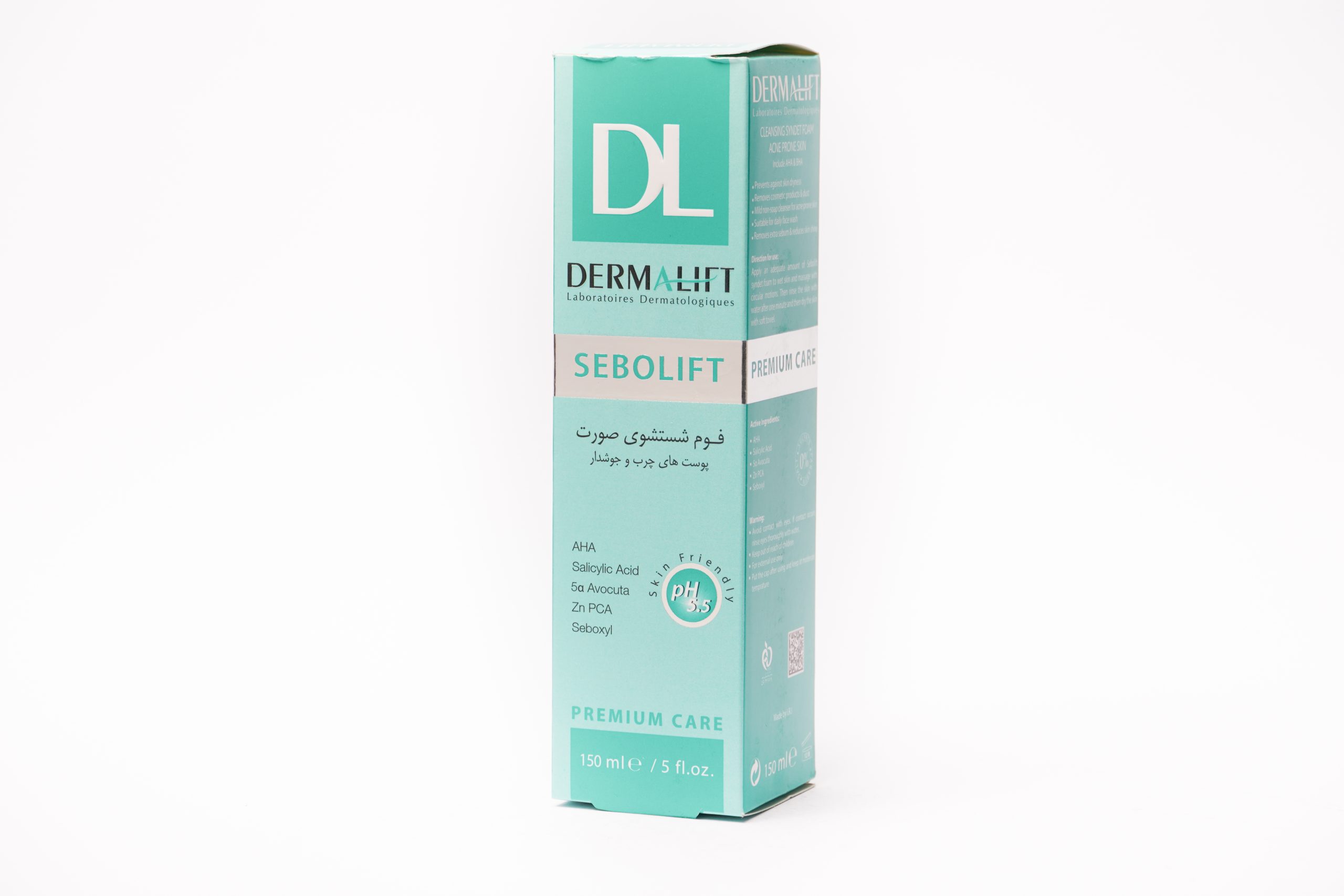 d(1)300 (22) فوم شستوشوی صورت درمالیفت سبولیفت