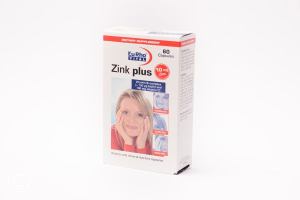 کپسول زینک پلاس یورو ویتال