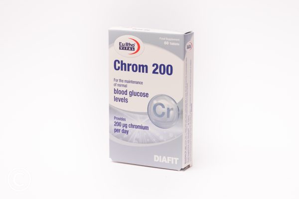 قرص کروم ۲۰۰ میکروگرم یوروویتال