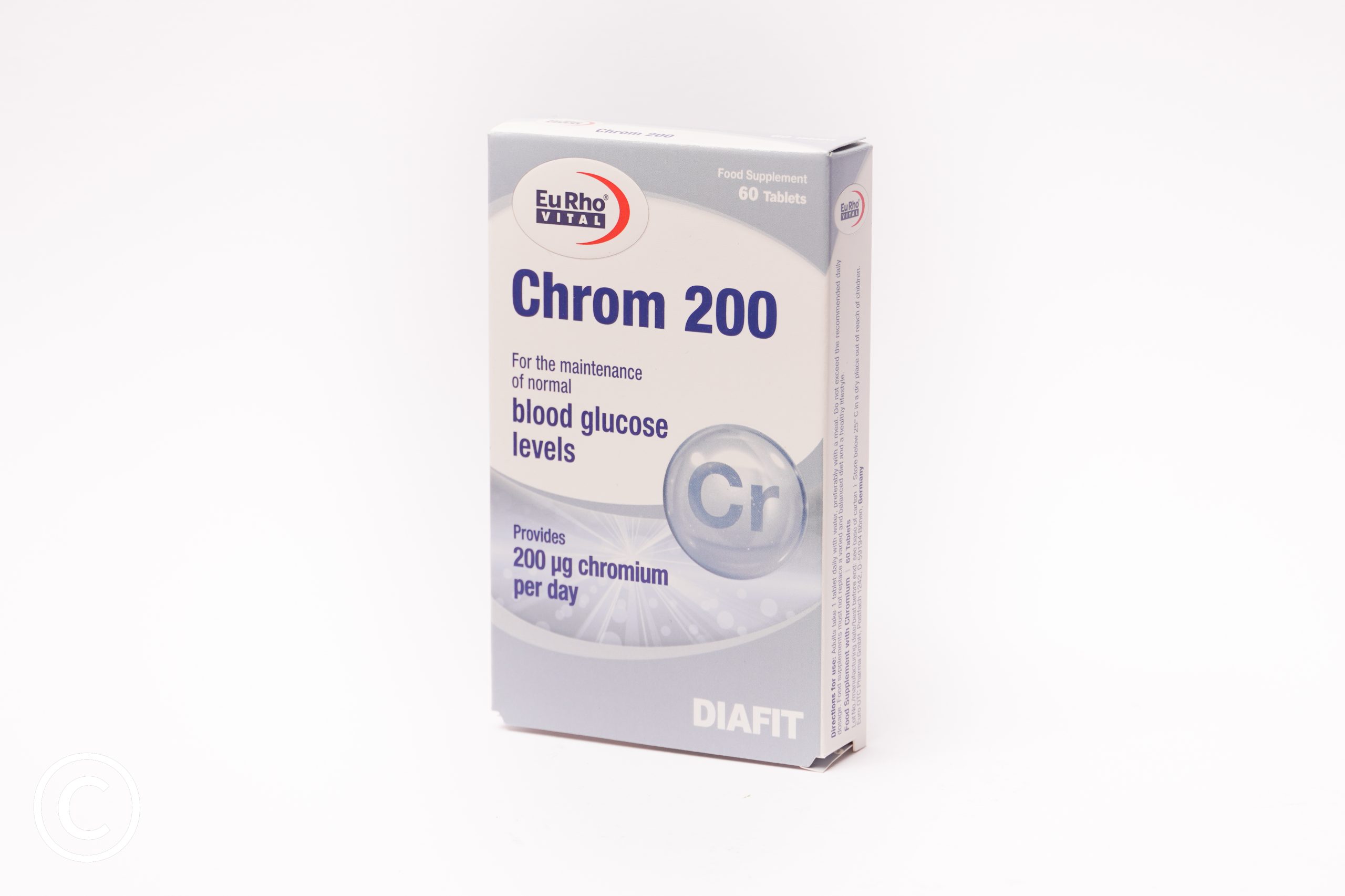 d(1)300 (261) قرص کروم ۲۰۰ میکروگرم یوروویتال