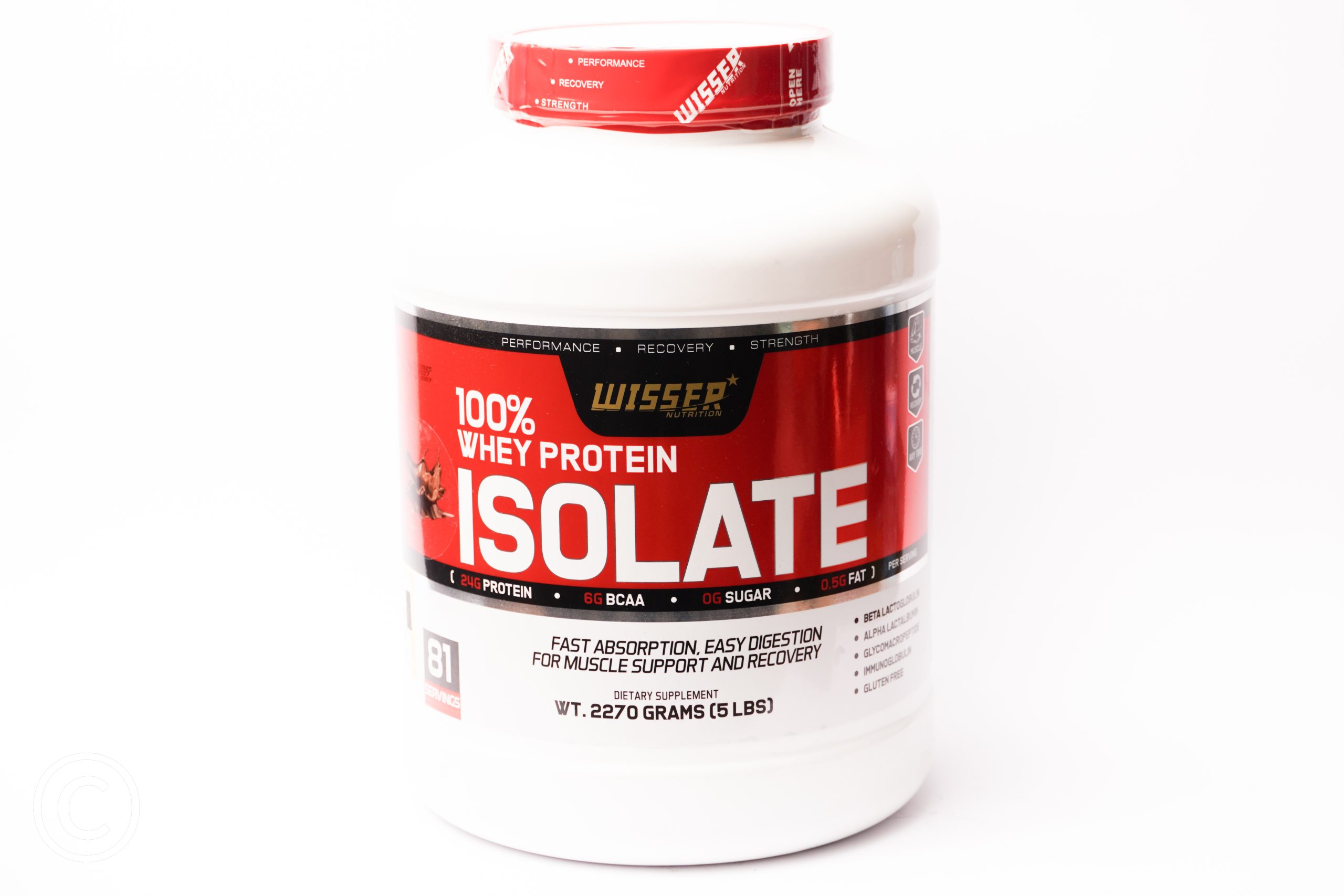 d(1)300 (277) پودر پروتئین وی ایزوله ویثر نوتریشن 2270 گرمی