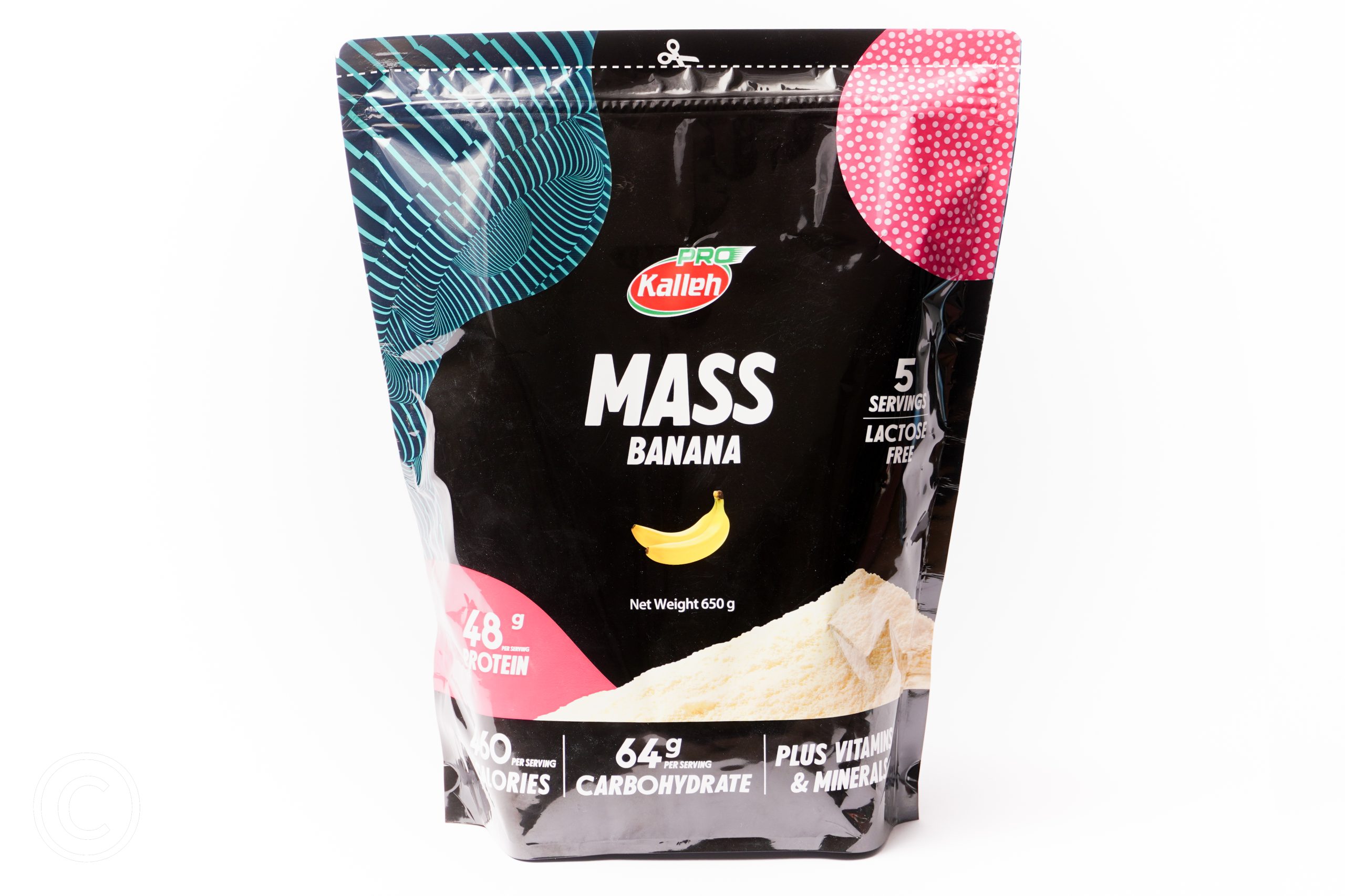 d(1)300 (298) پودر مس کاله پرو با طعم موز ۶۵۰ گرمی