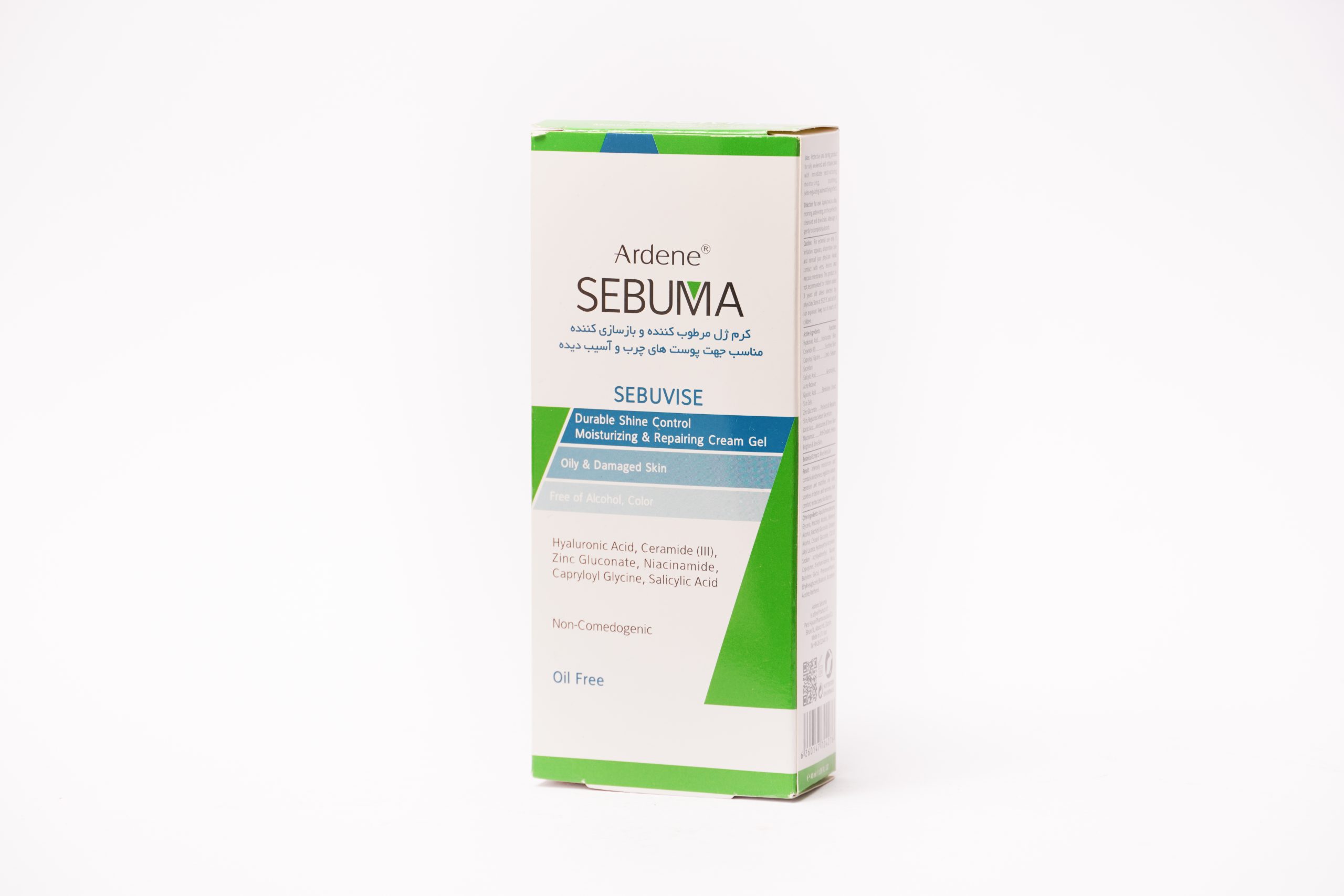 d(1)300 (38) ژل مرطوبکننده سبوما مخصوص پوستهای چرب