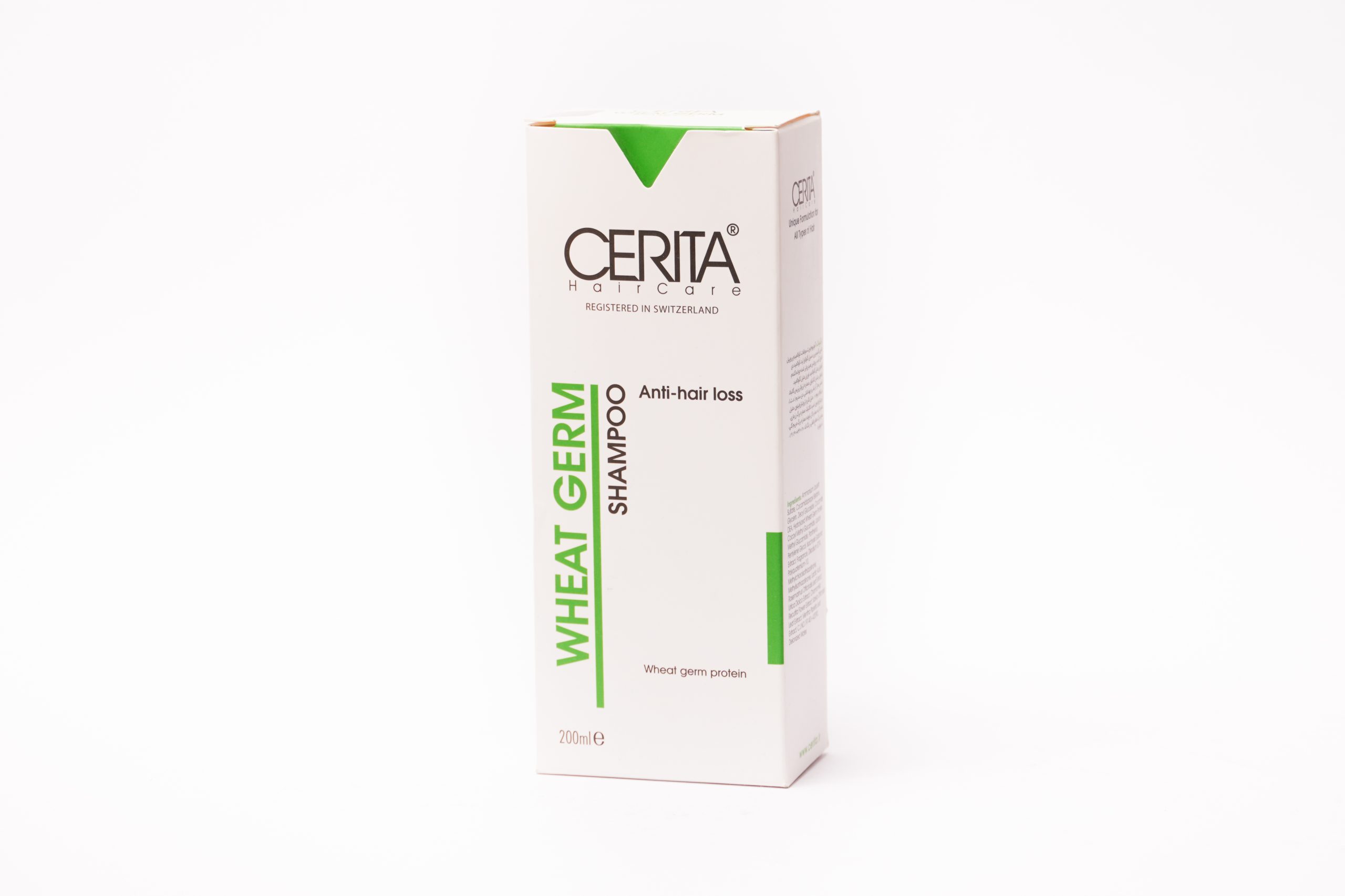 d(1)300 (49) شامپو تقویت کننده مو سریتا حاوی پروتئین جوانه گندم مناسب انواع مو