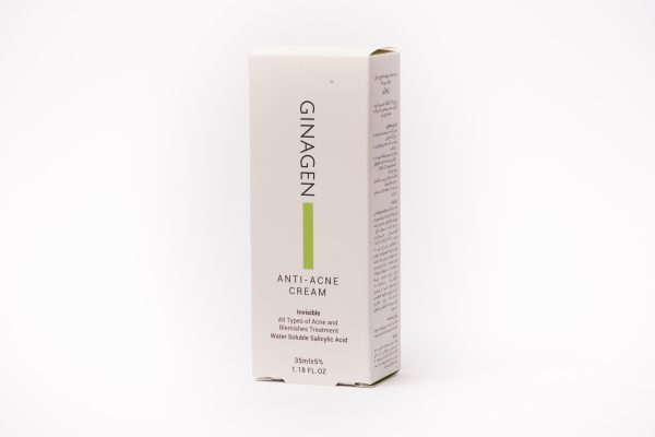 کرم مناسب پوست های دارای جوش بی رنگ ژیناژن