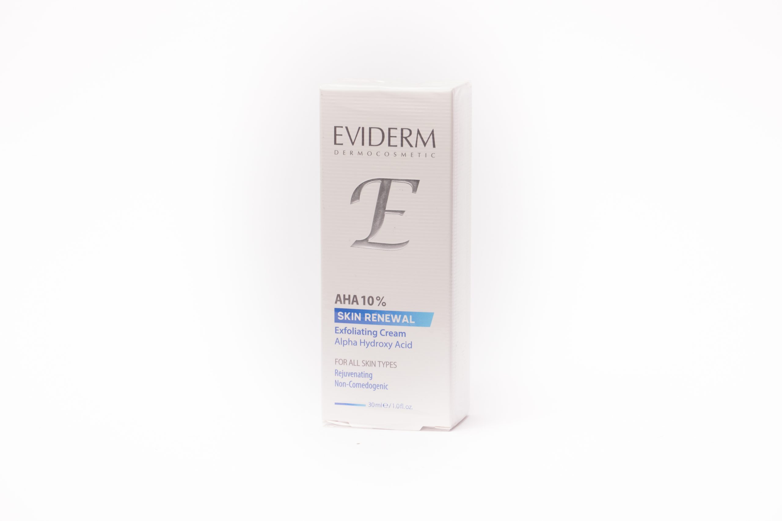 d(1)300 (99) کرم لایه بردار پوست اویدرم حاوی 10% آلفا هیدروکسی اسید 30 میل