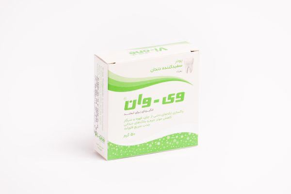 پودر سفید کننده دندان وی وان مدل نعنا وزن 50 گرم